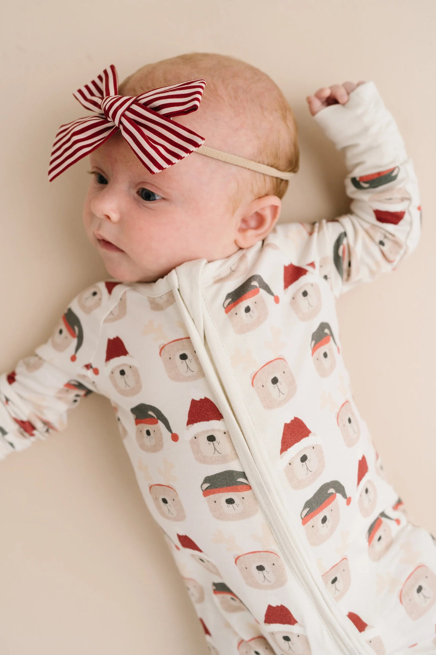 Christmas Bears Convertible Bamboo Sleeper