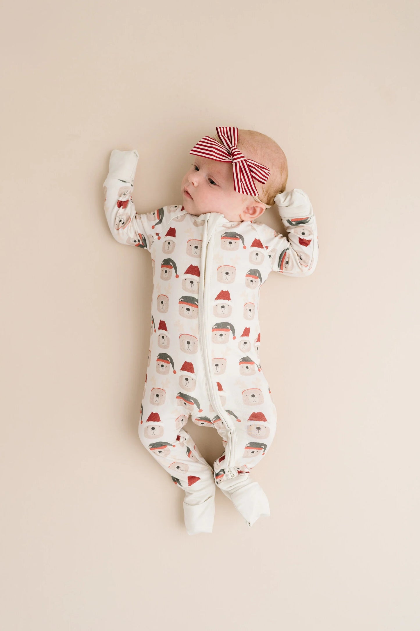 Christmas Bears Convertible Bamboo Sleeper